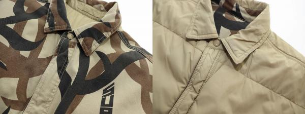 シュプリーム SUPREME 19AW REVERSIBLE PUFFY WORK JACKET M リバーシブル ワーク ジャケット