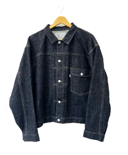 NEW MANUAL ニューマニュアル #001 T-BACK DENIM JACKET ONE-WASHED