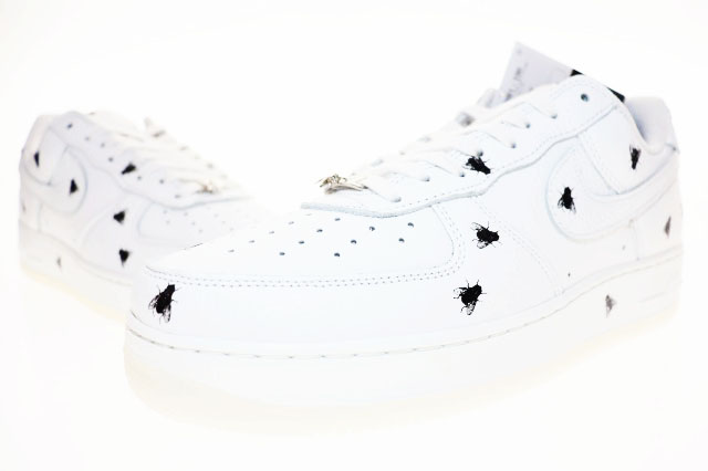 ナイキ NIKE AIR FORCE 1 RETRO HOUSEFLIES 2025 29cm IM3081-100 エア フォース I ロー レトロ ハウスフライズ ハエ ホワイト 白