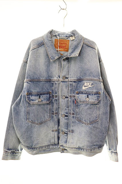 リーバイス Levi’s × NIKE 25SS DENIM TRUCKER JACKET XL