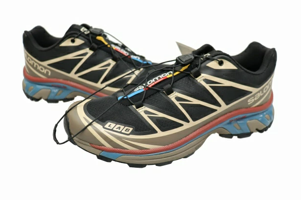 サロモン Salomon XT-6 BLACK FALCON COW HIDE l47293800