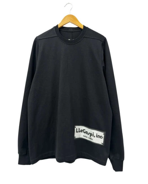 リックオウエンス Rick Owens 19AW LEGASPI INK PATCH L/S T-SHIRT RR19F4277-BAEH8 S