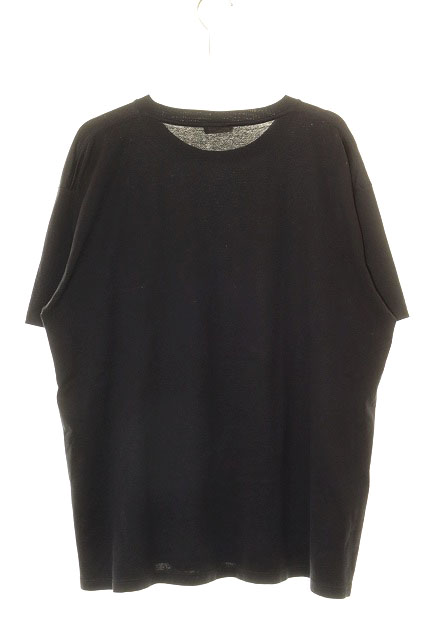 セリーヌ CELINE ロゴ プリント コットン 半袖 Tシャツ スタッズ ブラック 黒 Sサイズ 2X800501F