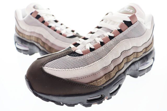 ナイキ NIKE WMNS AIR MAX 95 OG BIG BUBBLE VELVET BROWN 26cm