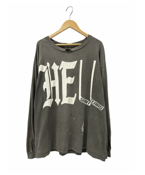 セントマイケル SAINTMICHAEL 22AW DT LS TEE HELL SM-A22-0000-087 XL