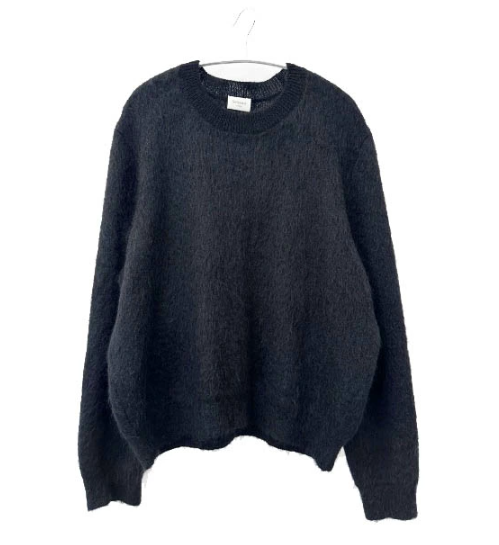 サンローラン パリ SAINT LAURENT PARIS 25AW ルーズフィット ブラッシュド モヘヤ ニット セーター 820148 Y76ZL