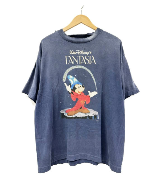 セントマイケル SAINTMICHAEL ×Disney ディズニー 25SS DNF_SS TEE FANTSIA SM-HR8-0000-C65 L