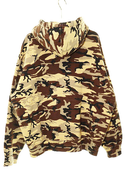 シュプリーム SUPREME × MARITHE+FRANCOIS GIRBAUD 25SS ZIP UP HOODED SWEATSHIRT Sサイズ カモ柄 迷彩 ジップアップ パーカー