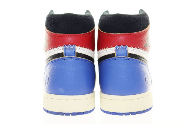 ナイキ NIKE × FRAGMENT × UNION AIR JORDAN 1 HIGH OG 27.5cm IO7847-002 AJ1 フラグメント ユニオン エア ジョーダン ハイ スニーカー マルチカラー