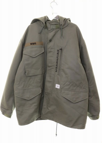 ダブルタップス WTAPS 20AW WSFM JACKET COTTON TWILL JACKET OLIVE