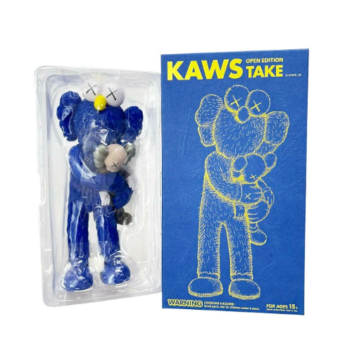メディコムトイ MEDICOM TOY KAWS OPEN EDITION TAKE BLUE