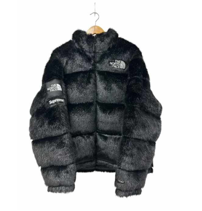 シュプリーム SUPREME ×The North Face ザ ノースフェイス 20AW Faux Fur Nuptse Jacket ND92001I M