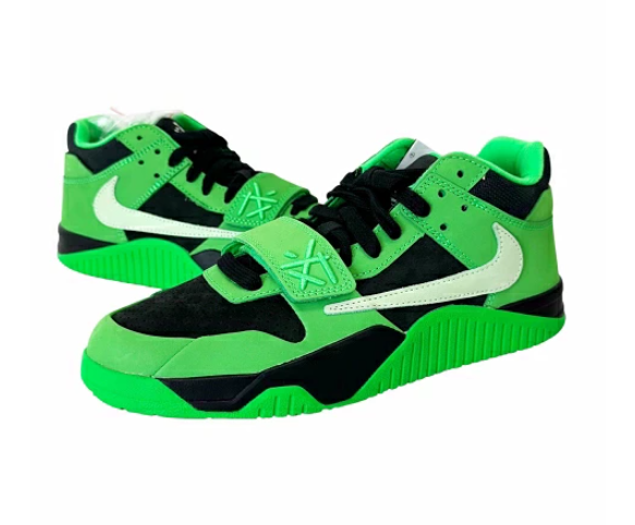 ナイキ NIKE ×TRAVIS SCOTT トラヴィス スコット JUMPMAN JACK CJ1 T-REXX GREEN SPARK IM9113-300 26.5
