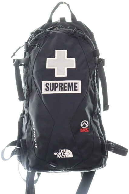 シュプリーム SUPREME × THE NORTH FACE ザ ノース フェイス 22SS SUMMIT SERIES RESCUE CHUGACH 16 BACKPACK BLACK サミット シリーズ レスキュー チュガッチ バックパック リュック ブラック 黒