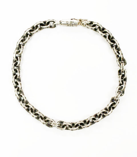 クロムハーツ CHROME HEARTS PAPER CHAIN 7inch ペーパー チェーン ブレスレット シルバー 7インチ