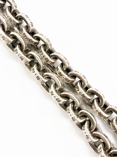 クロムハーツ CHROME HEARTS PAPER CHAIN 7inch ペーパー チェーン ブレスレット シルバー 7インチ