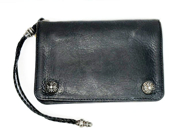 クロムハーツ CHROME HEARTS 2ZIP STRAP WALLET 2ジップ ストラップ ウォレット
