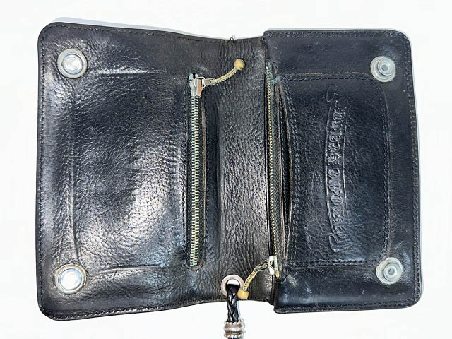 クロムハーツ CHROME HEARTS 2ZIP STRAP WALLET 2ジップ ストラップ ウォレット