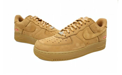 シュプリーム SUPREME ×NIKE ナイキ AIR FORCE 1 LOW W SP Flax Wheat DN1555-200 26.5