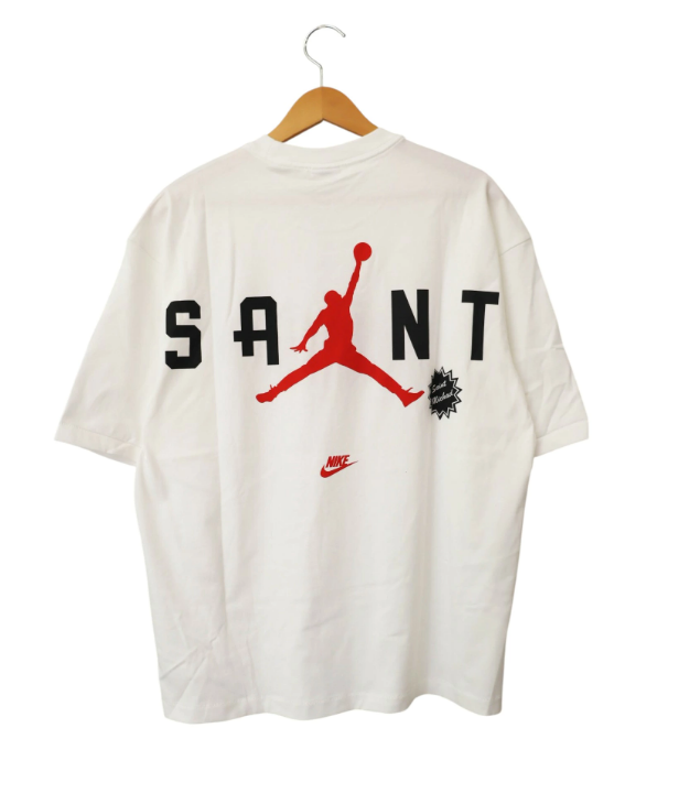 セントマイケル SAINTMICHAEL ×JORDAN BRAND ジョーダン ブランド 26SS MJ SM SS TEE FV4716-100 SM-MK8-0000-J07 XS