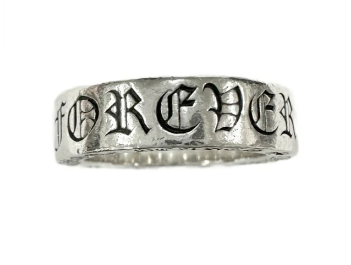クロムハーツ CHROME HEARTS 6mm SPACER FOREVER スペーサー フォーエバー リング SILVER 92513号
