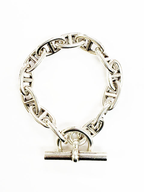 エルメス HERMES Chaine d’Ancre GM 12LINK シェーヌダンクル ブレスレット 12コマ シルバー