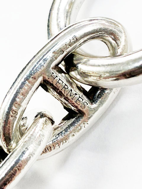 エルメス HERMES Chaine d’Ancre GM 12LINK シェーヌダンクル ブレスレット 12コマ シルバー