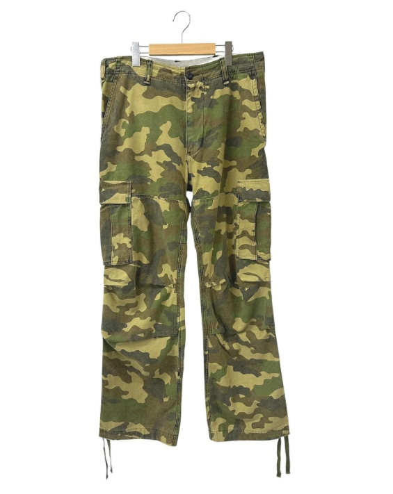 アベイシングエイプ A BATHING APE 00s NIGO期 CAMO カモ柄 カーゴパンツ L
