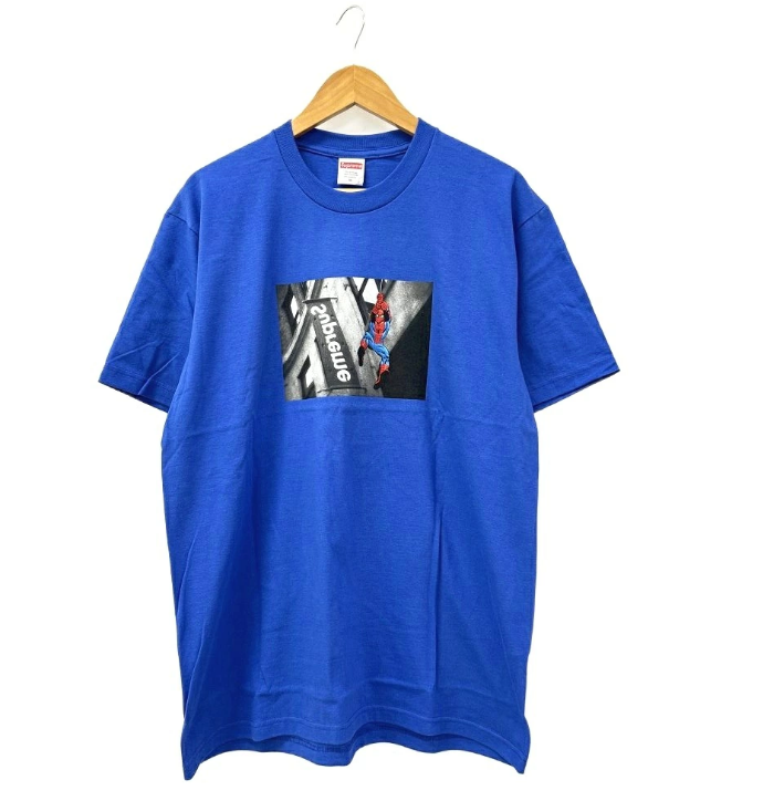 シュプリーム SUPREME 26SS Spider-Man Tee Blue M