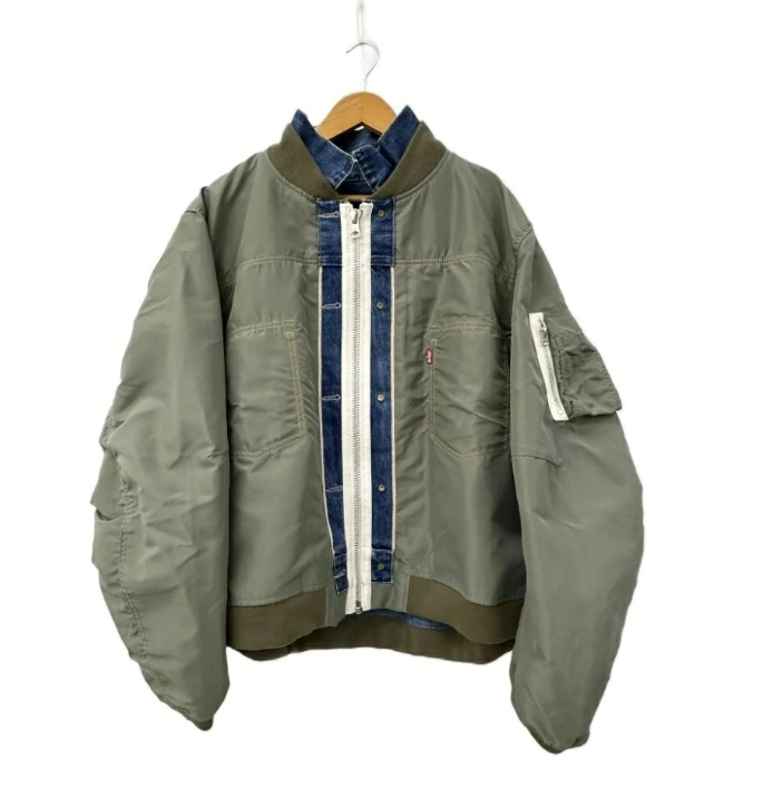 サカイ sacai ×Levi’s リーバイス 25SS Nylon Twill Reversible Blouson 25-03707M 3