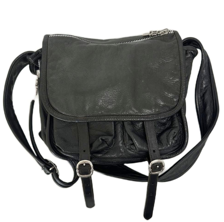 クロムハーツ CHROME HEARTS TINY SOFT SHOULDER タイニー ソフト レザー メッセンジャー ショルダー バッグ
