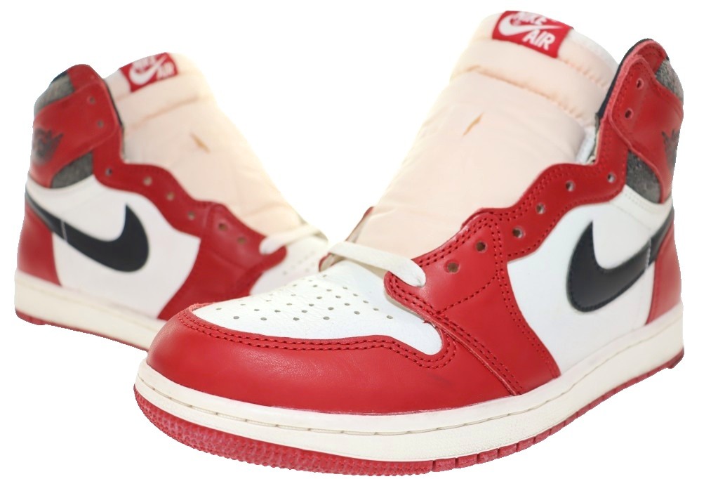ナイキ NIKE AIR JORDAN 1 HIGH OG CHICAGO LOST & FOUND 27.5㎝ AJ1 DZ5485-612 エア ジョーダン ハイ ロスト ファウンド レッド