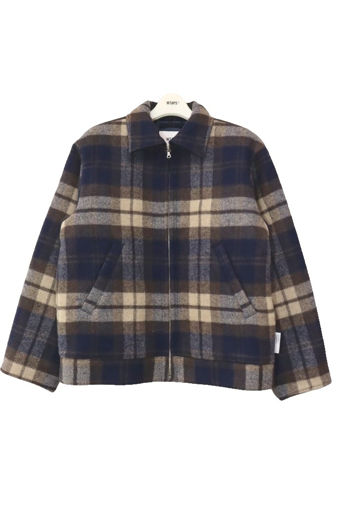 ダブルタップス WTAPS WRECKER JACKET WOPL MELTON TEXTILE BEIGE