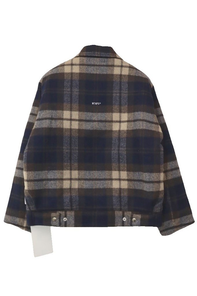 ダブルタップス WTAPS WRECKER JACKET WOPL MELTON TEXTILE BEIGE