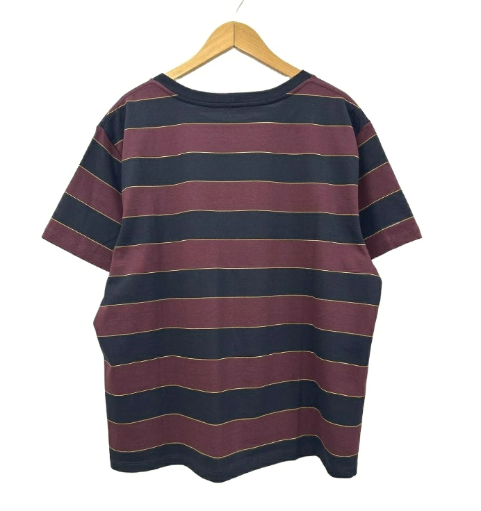 セリーヌ CELINE トリオンフ刺繍 ラージ ボーダー 半袖 Tシャツ 2X58H997V.28KJ XXL