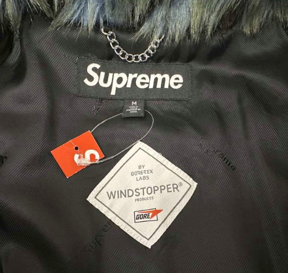シュプリーム SUPREME 25SS 2-Tone WINDSTOPPER Faux Fur Jacket M