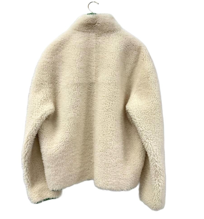 ルイヴィトン LOUIS VUITTON 21AW ムートン モノグラム シアリング ボア ジャケット RM212 FW4 HLL68E 52