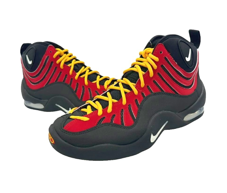 ナイキ NIKE AIR BAKIN OG Black and Varsity Red IQ5365-600 28