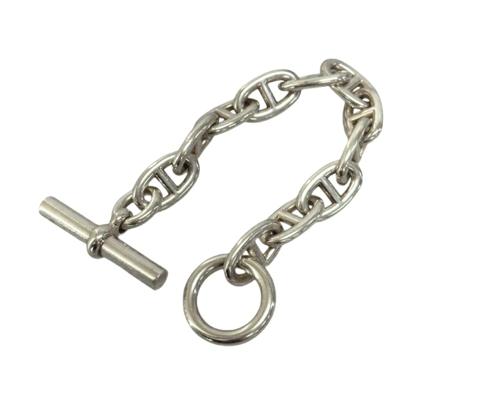 エルメス HERMES Chaine d’Ancre TGM 11LINK シェーヌダンクル ブレスレット Ag925